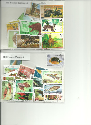 Sellos usados mundiales por temas